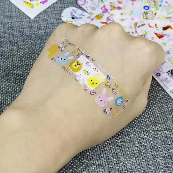 120 pièces/ensemble dessin animé pansement pour enfants enfants peau vaccine trou d'injection Patch