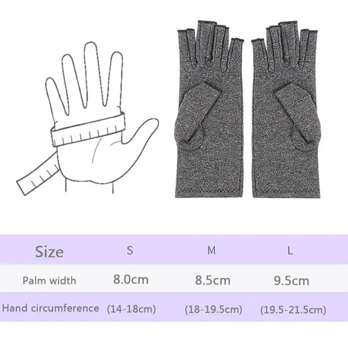 1 paire de gants pour l'arthrite, pour écran tactile, thérapie Anti-arthrite, gants de Compression e