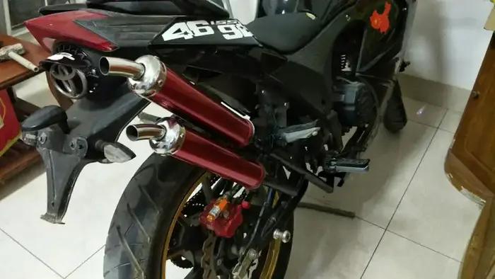Silencieux d'échappement universel en métal 60x280mm pour moto, accessoires de course, tuyau d'échap