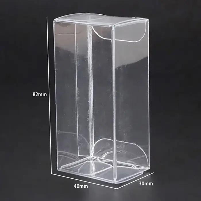 Boîte d'exposition transparente en PVC pour modèle de voiture, support de rangement anti-poussière,