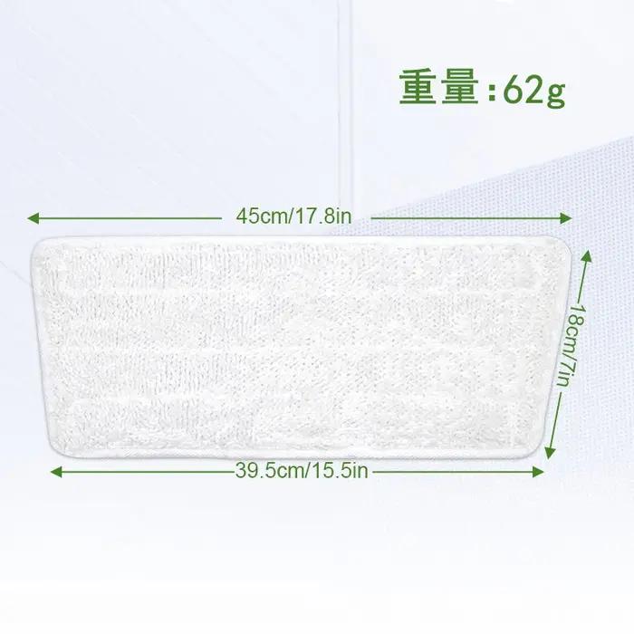 Applicable aux tampons de remplacement lavables, chiffons en Microfibre pour nettoyeur à vapeur Vile