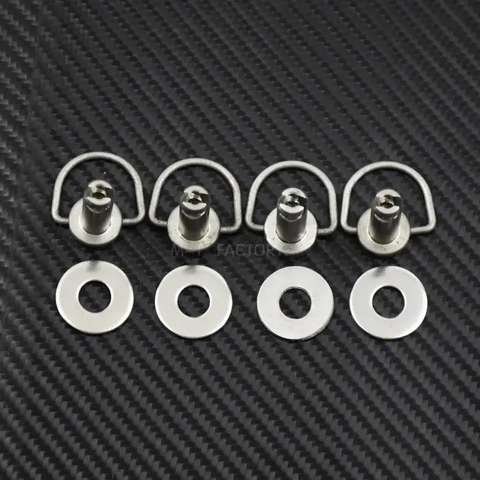 Boulon de goujon de broche de montage de sacoche rigide de fixation de moto pour Harley Softail Fat