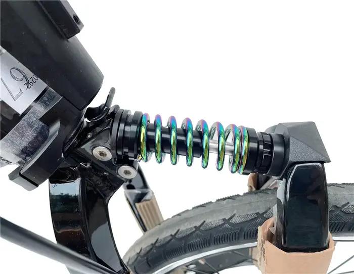 Amortisseur Litepro pour Birdy vélo pliant - Ressort titane réglable pour un confort ultime en ville