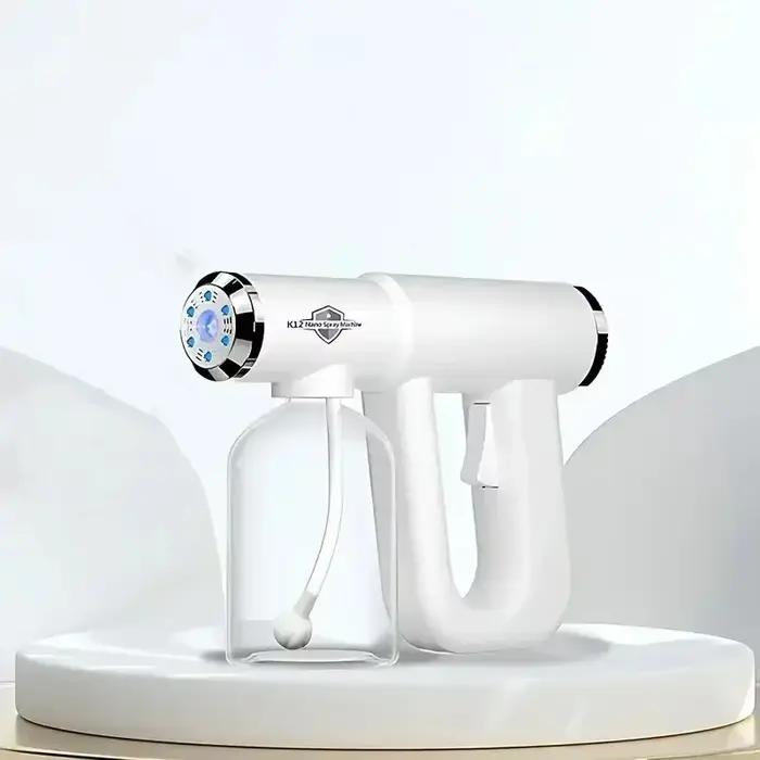Pulvérisateur électrique sans fil USB, 380ml, Nano lumière bleue, pistolet de pulvérisation de vapeu