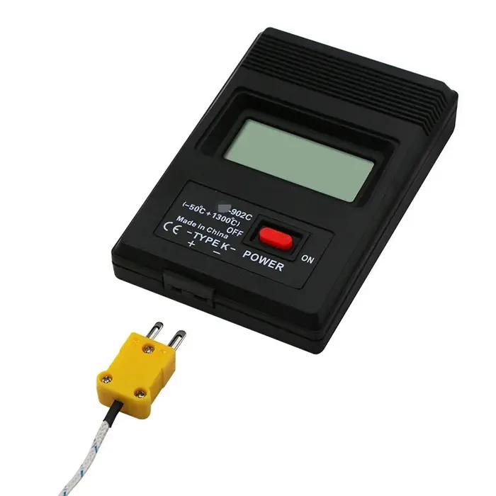 TM-902C noir K Type numérique LCD détecteur de température thermomètre industriel Thermodetector mèt