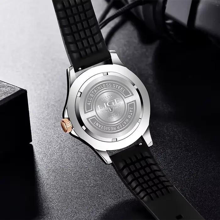 2025 LIGE nouvelles montres pour hommes d'affaires montre de plongée de luxe pour hommes étanche Dat