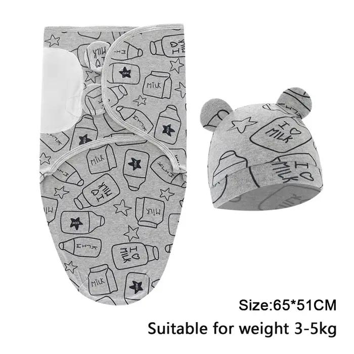  Nouveau Style de rendu pour bébé à haute élasticité, tissu d'emmaillotage pour nouveau-né absorb