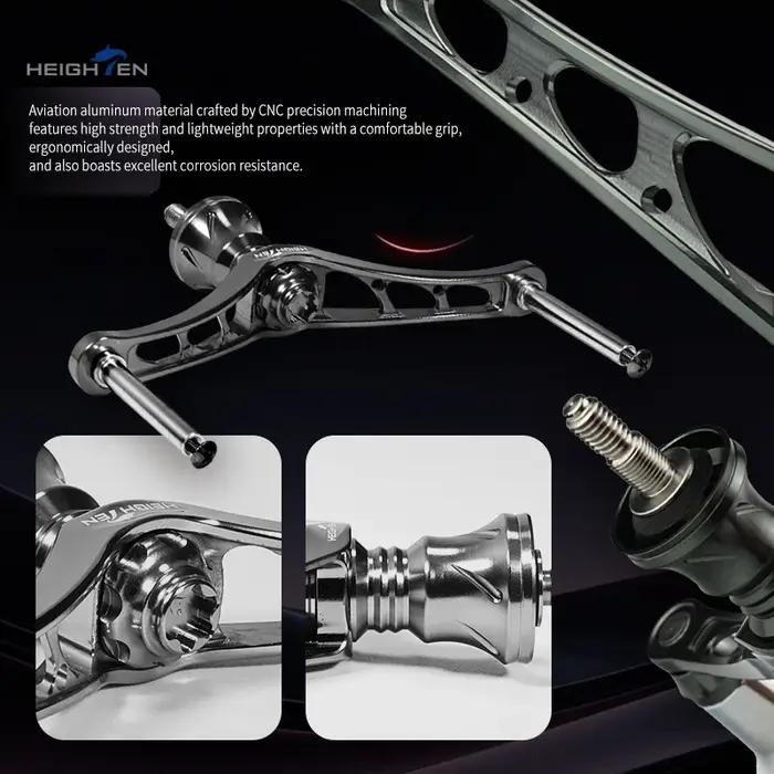 Poignée de moulinet spinning HEIGHTEN 80 mm pour accessoires