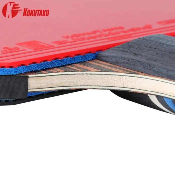 KOKUTAKU-Ensemble de raquettes de ping-pong 6 étoiles, pelle X6, raquette de tennis de table en carb