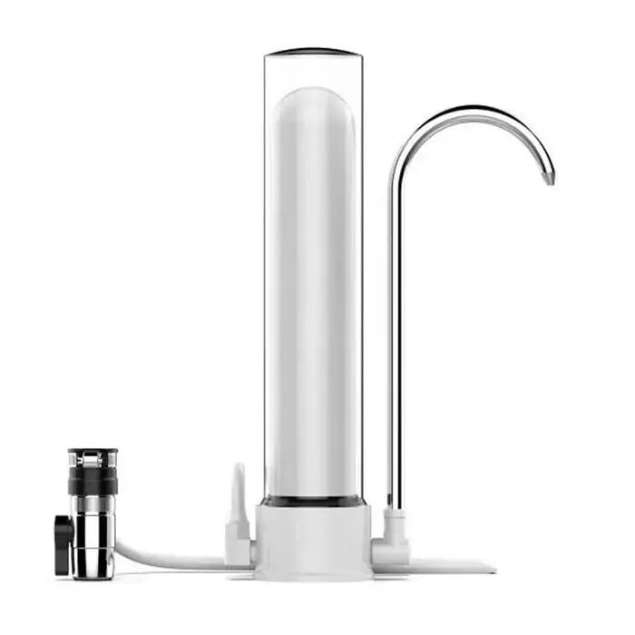 Purificateur d'eau domestique, filtre à eau du robinet direct, cartouche en céramique transparente