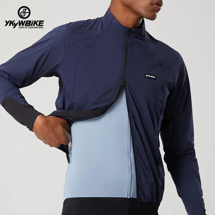 Veste coupe-vent cyclisme homme respirante légère pliable pour vélo route et VTT