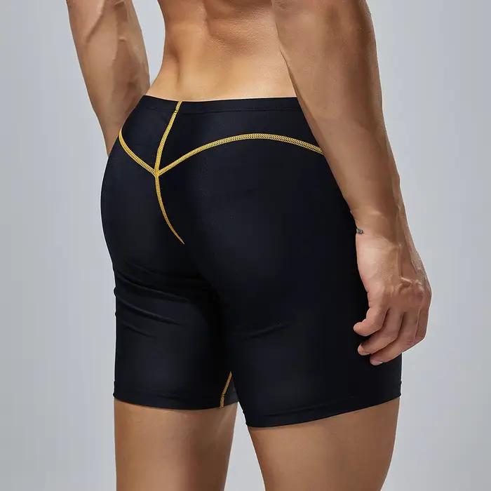 Seobean-Maillot de bain taille basse pour hommes, maillot de bain de plage, maillot de bain de sourc
