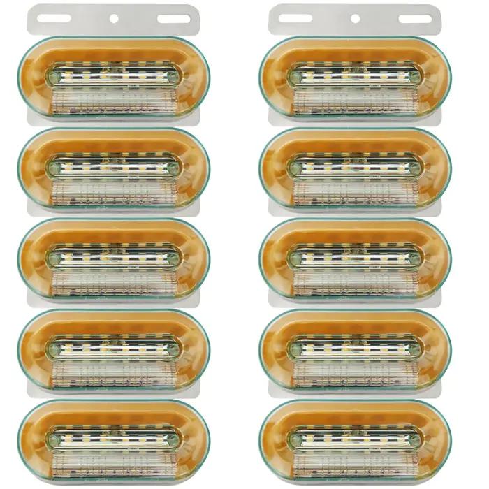 10 pièces 24V feux de position latéraux de camion feux externes de voiture indicateur de Signal lamp