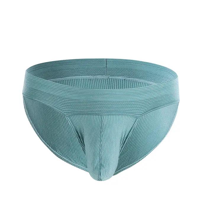 Slip de gymnastique pour hommes, sous-vêtements à grande poche, exercice de Sport, athlétique, Fitne