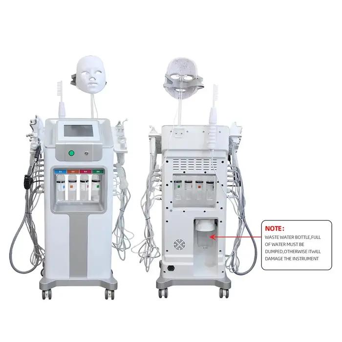 Machine d'hydro-dermabrasion 12 en 1, nettoyage en profondeur, Lifting du visage, Spray d'eau et d'o