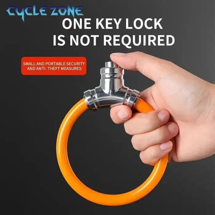 Antivol de vélo électrique cadenas avec 2 clés fermoir anneau pour moto pièces accessoires vélo sécurité vélo électrique scooter protection vélo occasions spéciales