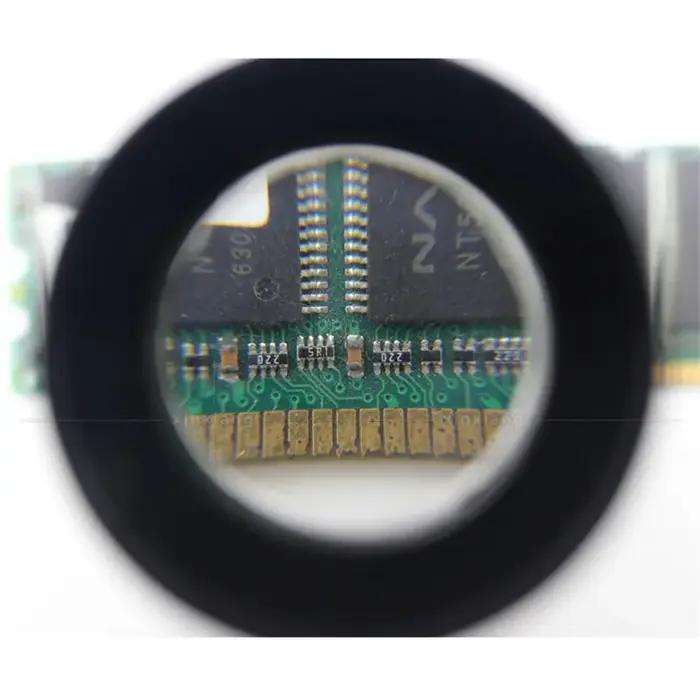 Loupe optique haute définition cylindrique 10X 30Mm, pour la lecture de livres, bijoux, Textile d'id