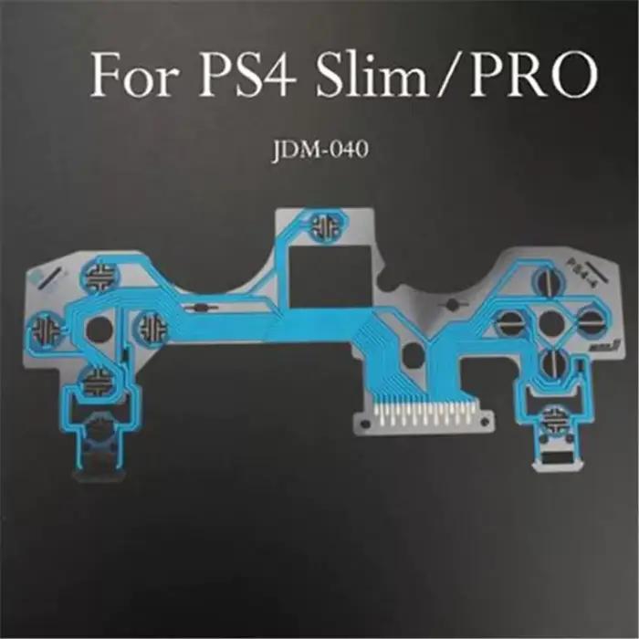 10 pièces Jdm Jds 010 011 030 040 055 pour Sony Dualshock 4 clavier à Film conducteur pour Ps4 Ps5 P