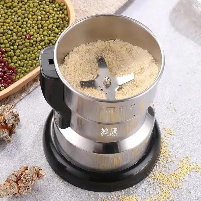 400W cuisine céréales noix haricots épices Grains broyeur Machine électrique moulin à café multifonc