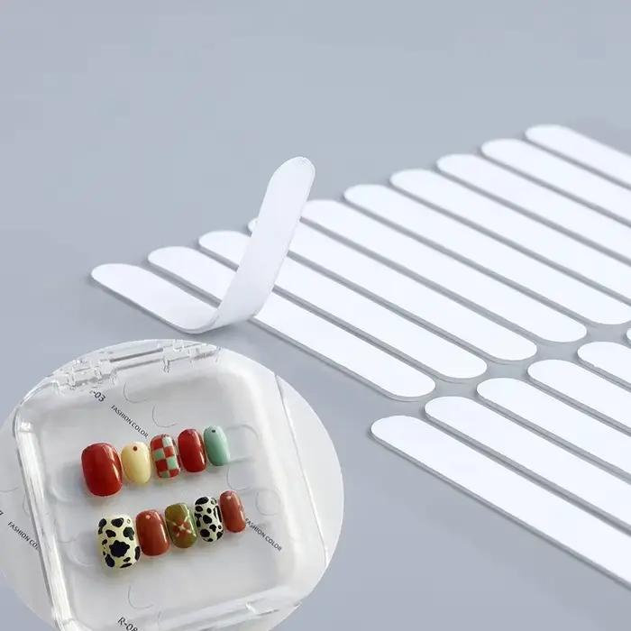 30pc ruban adhésif pour ongles faux ongles présentoir colle Double face collé pratique spectacle car