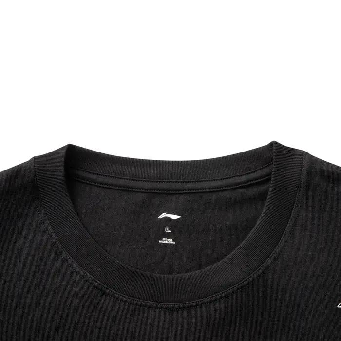 Li-ning hommes JIMMY BUTLER basket-ball T-shirt 100% coton coupe ample doublure à la mode loisirs sp