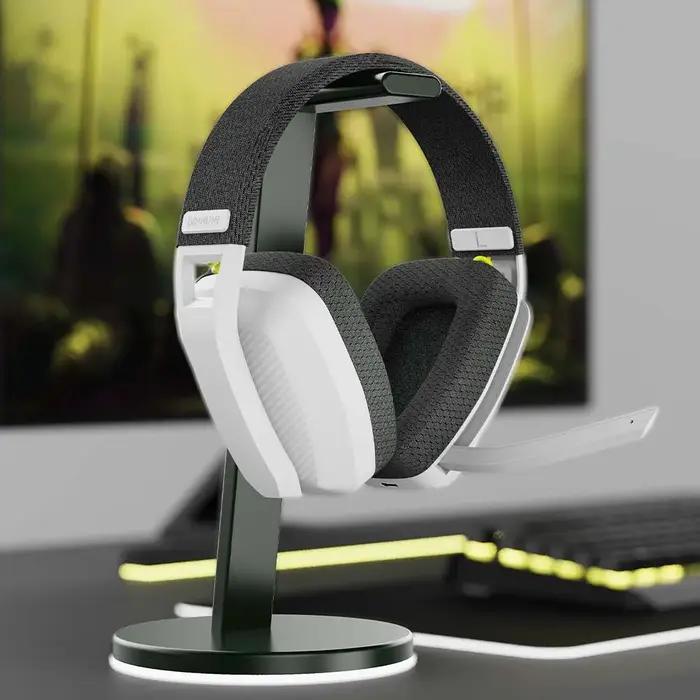 BINNUNE BW06 casque de jeu sans fil 2.4GHz avec micro pour PS5 PS4 PC Mac Playstation casque de jeu