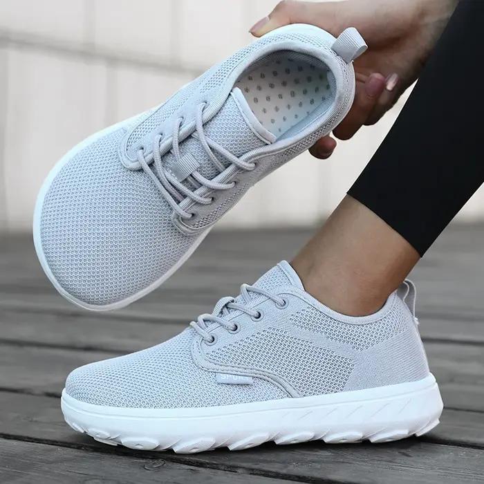 Chaussures de sport légères pour hommes avec maille de pied large et conception à séchage rapide, ch