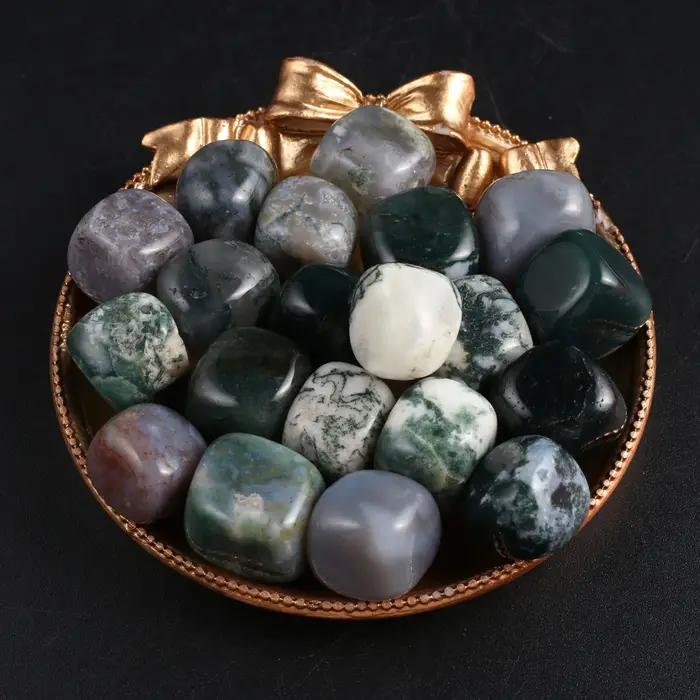 Pierre naturelle opale Fluorite cristal, 10 pièces, pierre carrée, polissage, Aura minérale, gemme,