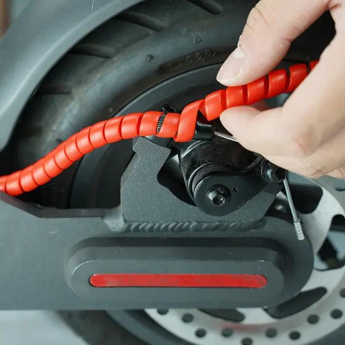 Enrouleur de câble de scooter pour vélo électrique Xiaomi M365, protecteur de ligne, protection de f