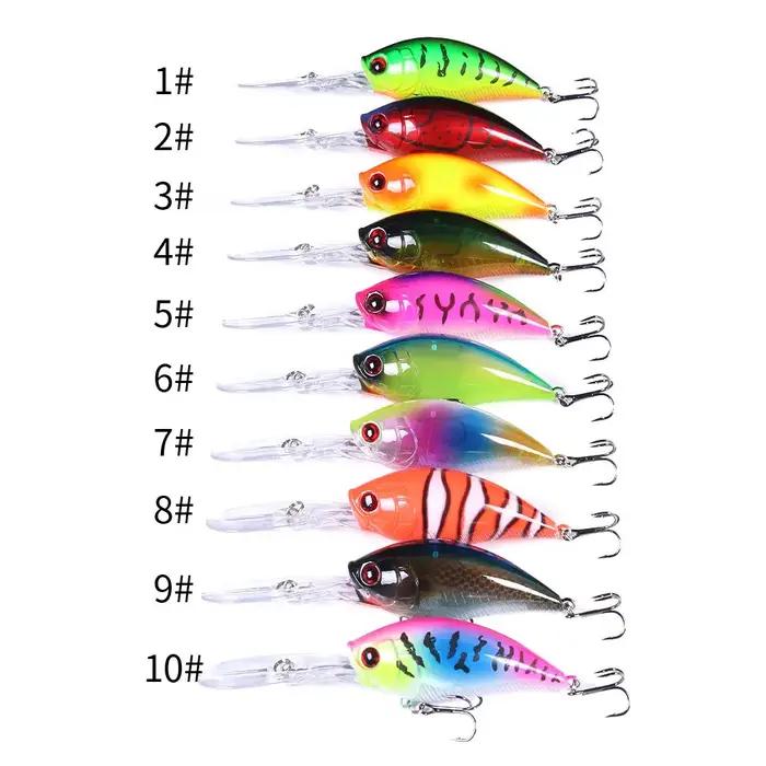 Hengjia 12.5 cm 20.5g manivelle leurre leurre de pêche brochet carpe pêche artificielle dur appât Wo