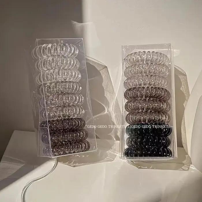 Corde de tête haute élastique pour queue de cheval féminine élégante pour événements formels et coiffures sophistiquées