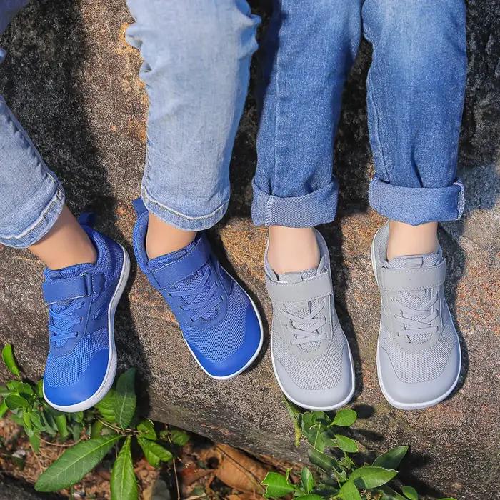 Nouveaux enfants pieds nus baskets Cross Trainer respirant confort tricot semelle filles garçons cha