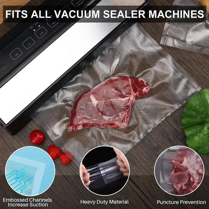 Sacs de scellage sous vide en plastique sans BPA, 50 pièces/lot, sac scellé pour la conservation des