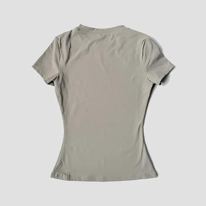WAREBALL hauts de sport séchage rapide dames débardeur Fitness course Yoga à manches courtes élastiq