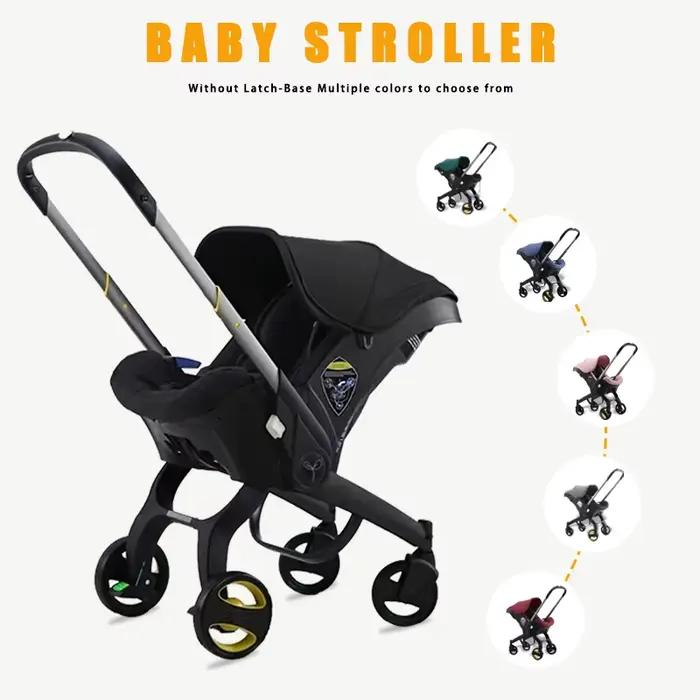 Poussette pour bébé | Chariot pliable léger bidirectionnel | Parfait pour les voyages et le shop