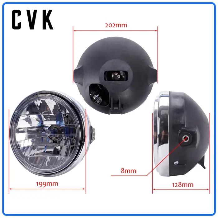 CVK phare de moto phare pour HONDA Hornet CB400 CB500 CB600 CB1300 VTR250 CB250 VTEC400 CB VTEC 400