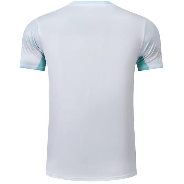 Chemises de Badminton pour hommes, entraînement, Tennis de Table, impression 3D, séchage rapide, res