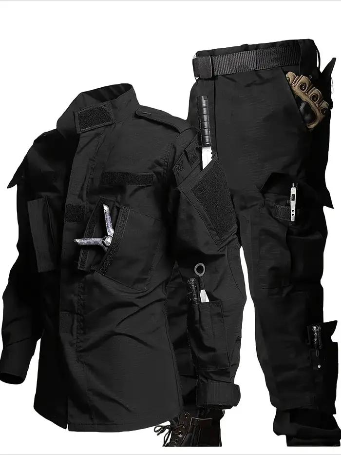 Combinaison de chasse pour homme, vêtements et pantalon, chauds et confortables, design multi-poches