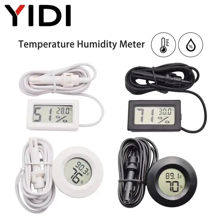 Thermomètre numérique LCD Mini, hygromètre, testeur, incubateur, mesure de la température et de l'hu