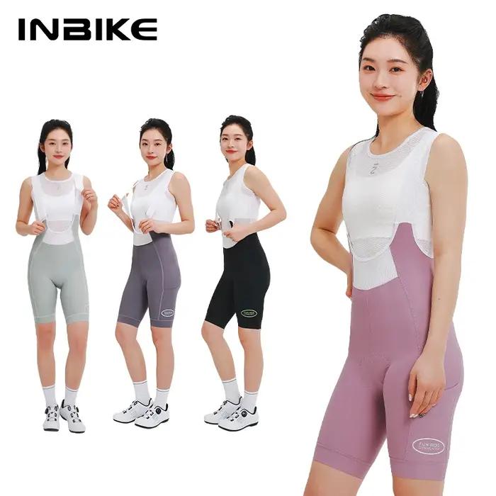 Pantalon à bretelles de cyclisme pour femmes taille haute short de vélo d'été absorbant les chocs vêtement de cyclisme vttUsageIdOccasionsSpéciales