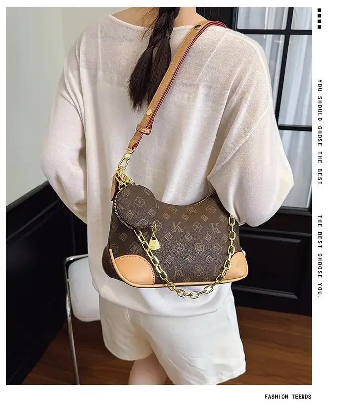 Sac à langer en cuir élégant et décontracté pour femme, grande capacité, texturé, original, rétro, p