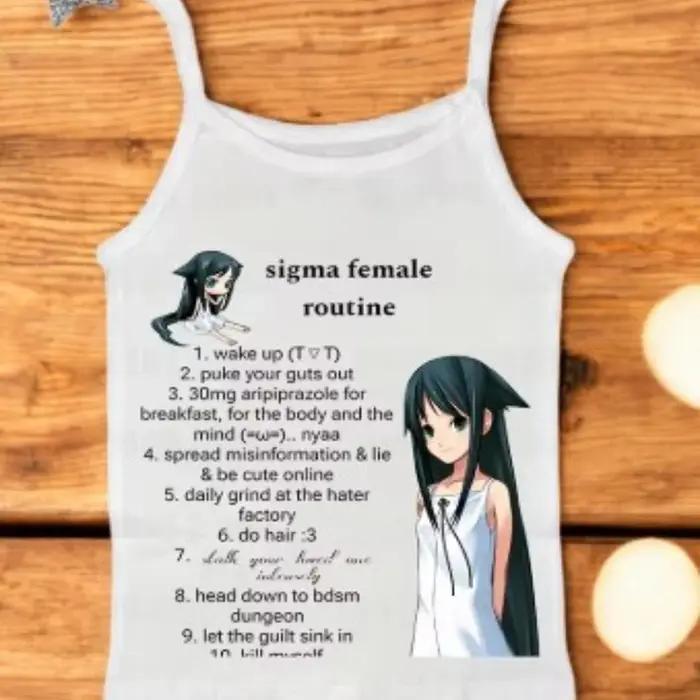Camisole graphique Anime Grunge, haut court Vintage gothique pour femmes, débardeur Corset, t-shirts