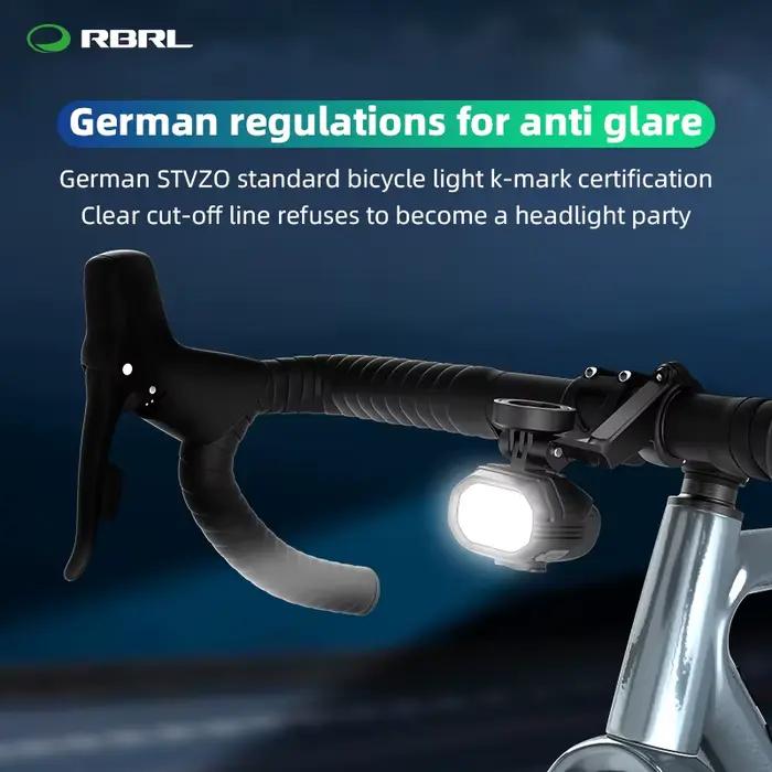 RBRL-Lampe de poche à induction intelligente anti-absorbe ouissement pour vélo, lampe de sauna pour