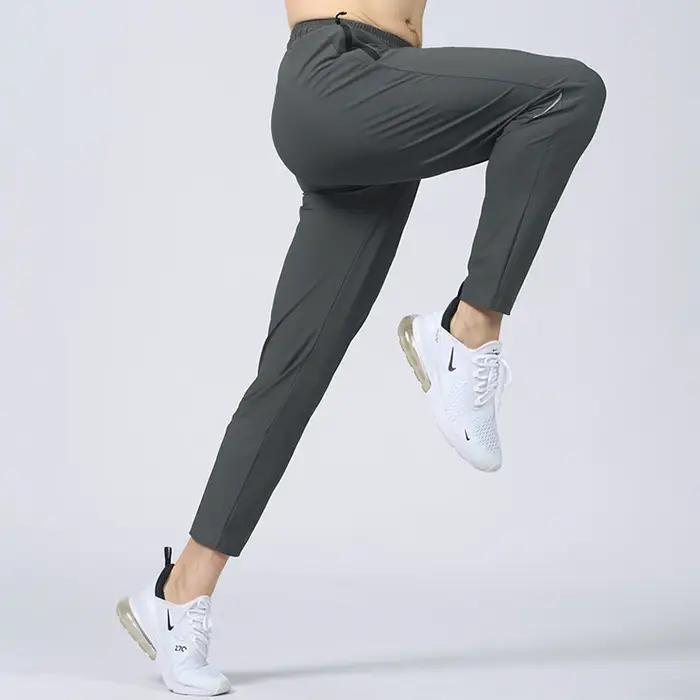 Viser de course sportifs pour hommes, joggeurs d'entraînement, survêtement athlétique, pantalons de