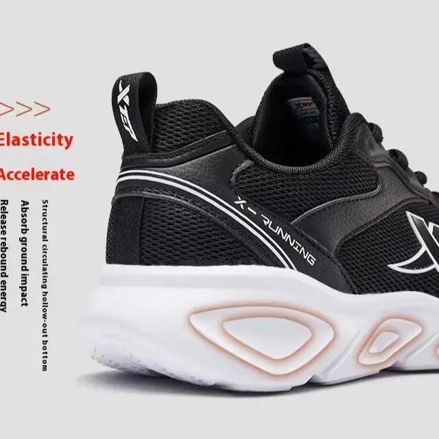 Xtep-Chaussures de course respirantes pour hommes, baskets de sport confortables, durables, rebond d