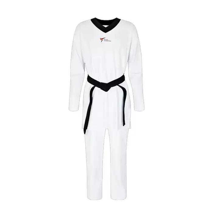 Nouveau Taekwondo uniforme compétition Dobok ensemble léger tissu respirant doux confortable pour ad