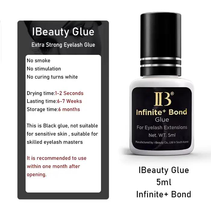 Colle pour extensions de cils IBeauty Type IB Infinite Plus, outils de maquillage individuels à séch