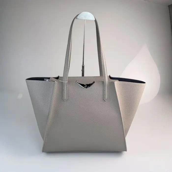 Nouveau Sac Fourre-Tout Grande Capacité pour Femme 2026 - Design Aile Tendance, Poignée Supérieure É
