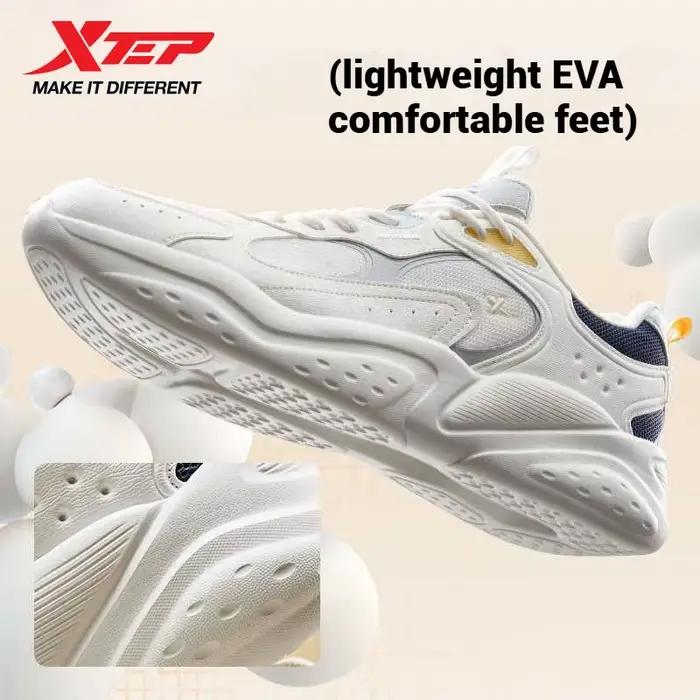 Xtep-Chaussures Décontractées à Semelles Optiques pour Femme, Légères, Respirantes, Rétro, Loisirs,