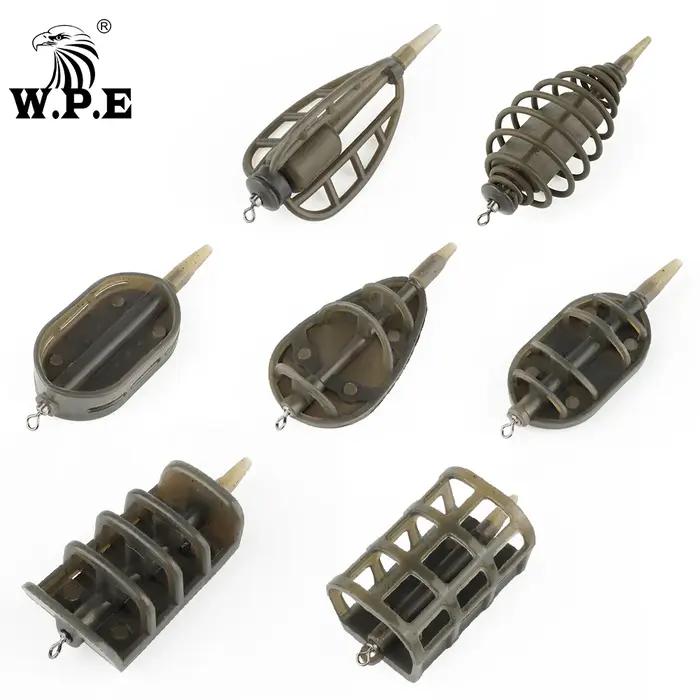 W.P.E carpe accessoires de pêche méthode mangeoire 40g-80g plate-forme cheveux Europe carpe poisson